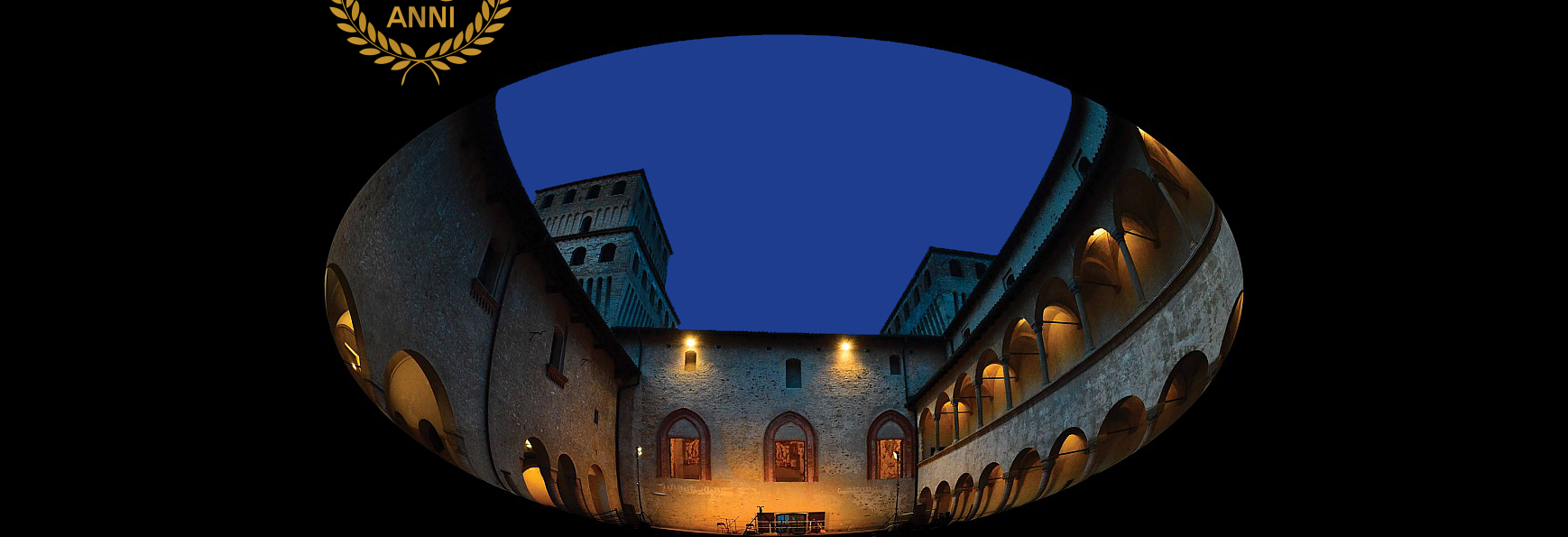 Cortile d'Onore del Castello di Torrechiara